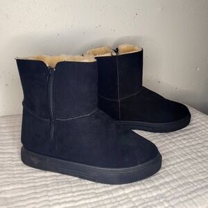 Bamboo fur lined boots